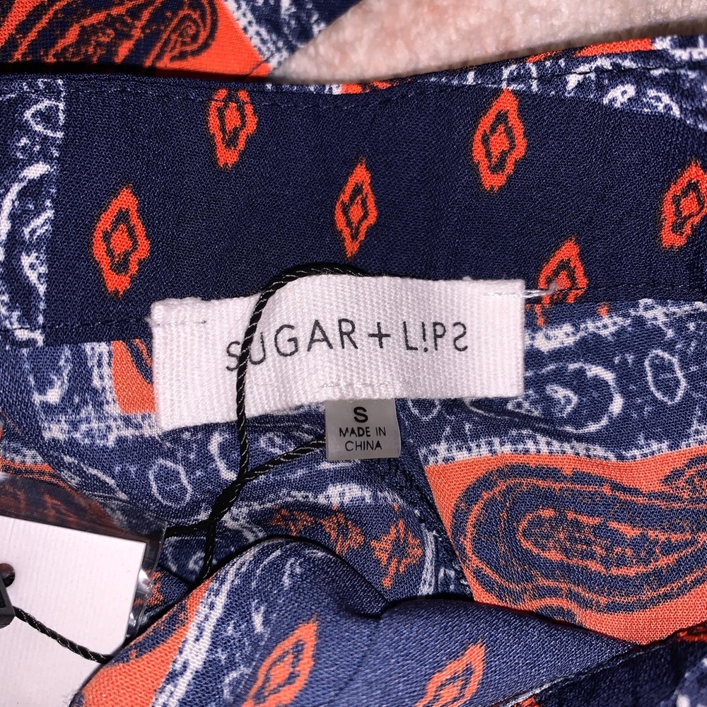 Sugar Lips Printed Jumpsuit - Picture 2 of 3